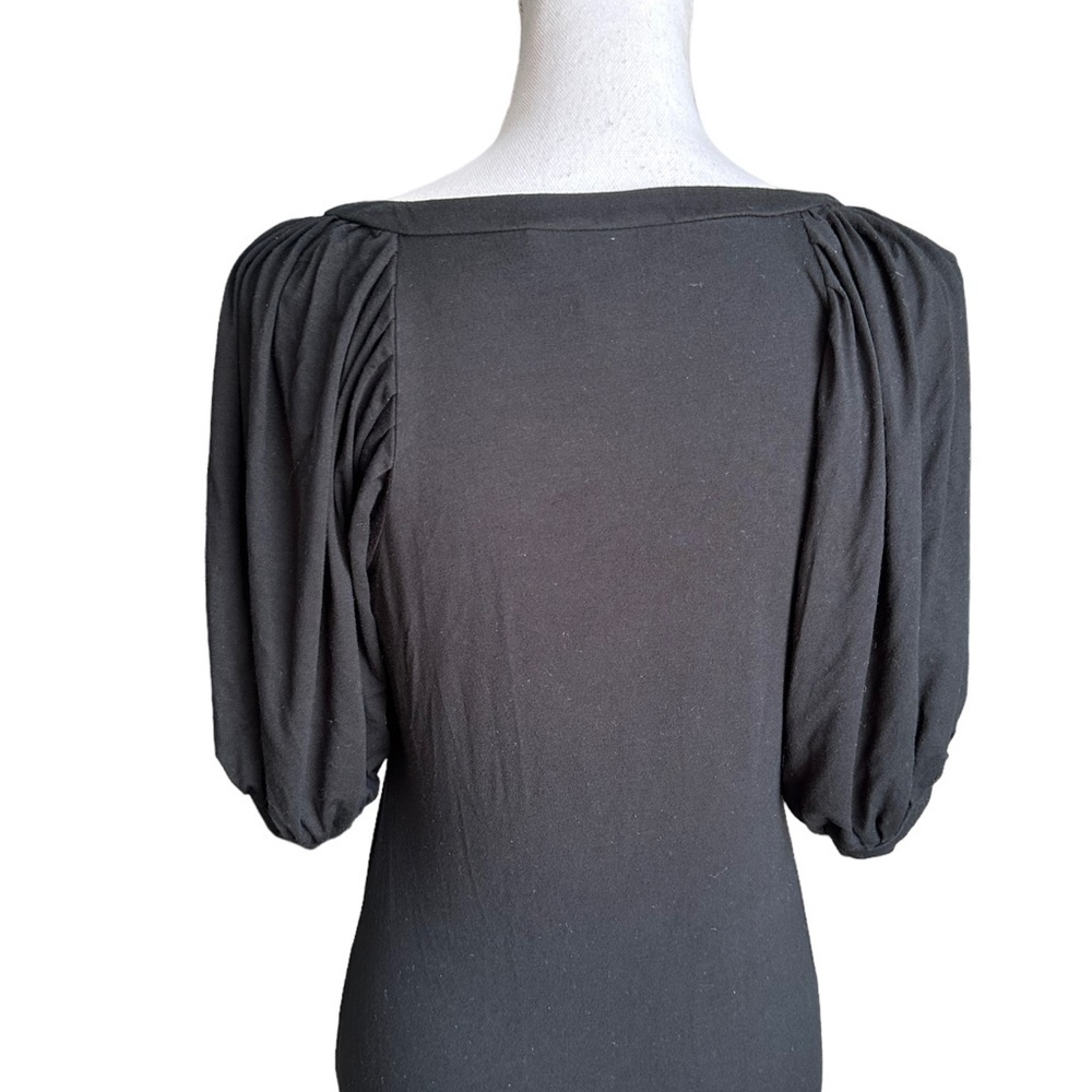 Banana Republic Black Square Neck Dress Size Small - Picture 12 of 17